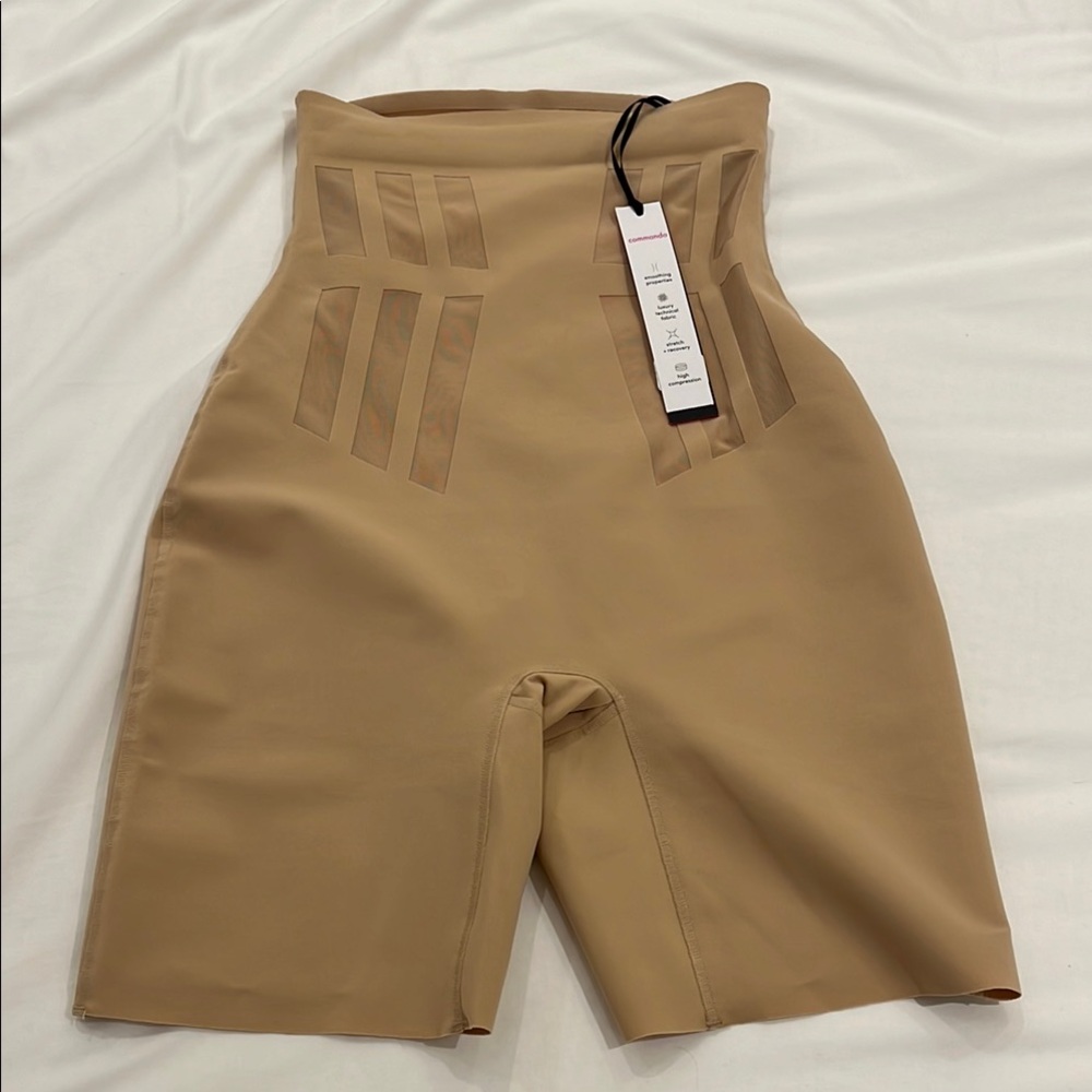 High-Waisted Tan Women's Shorts